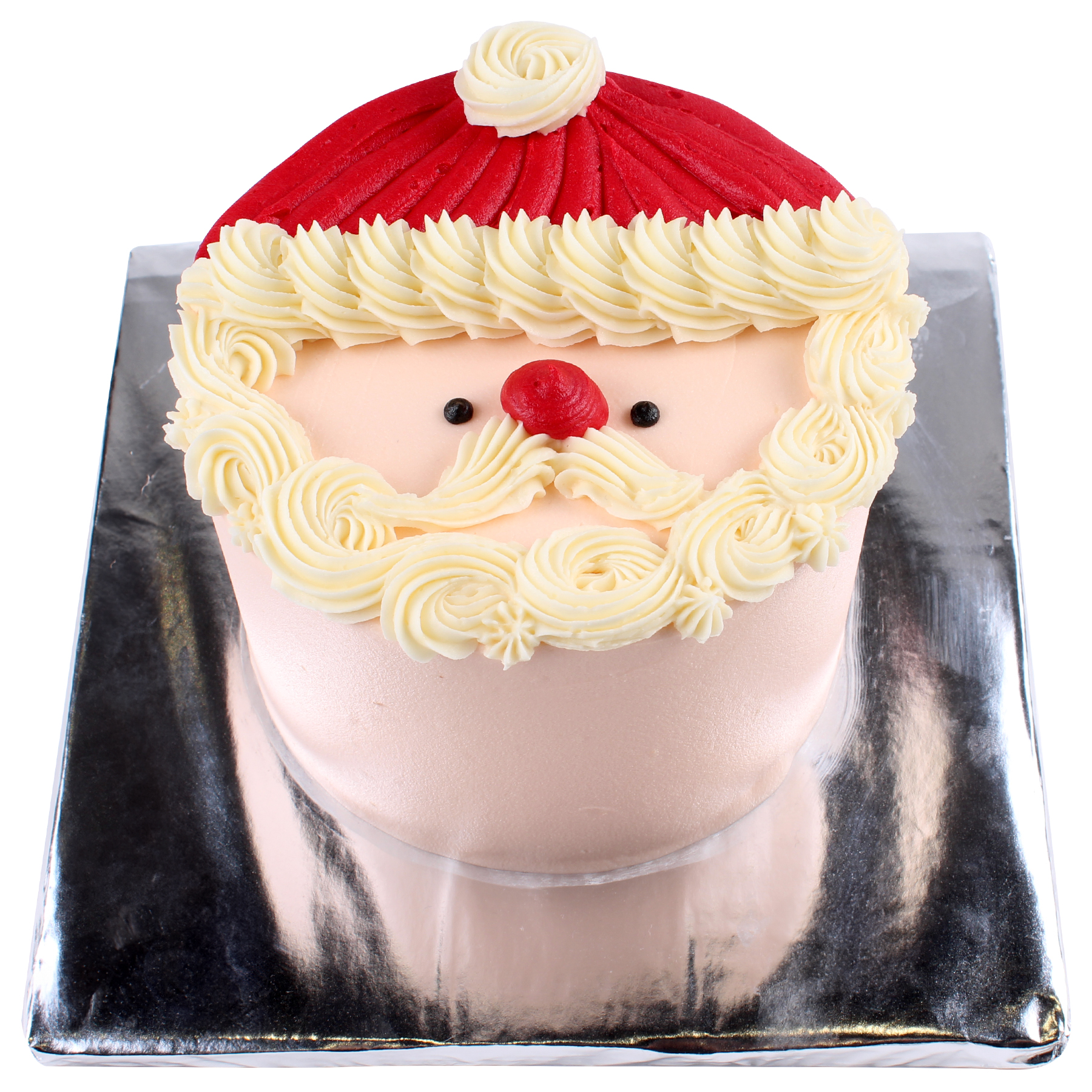 Pastel Navidad Santa